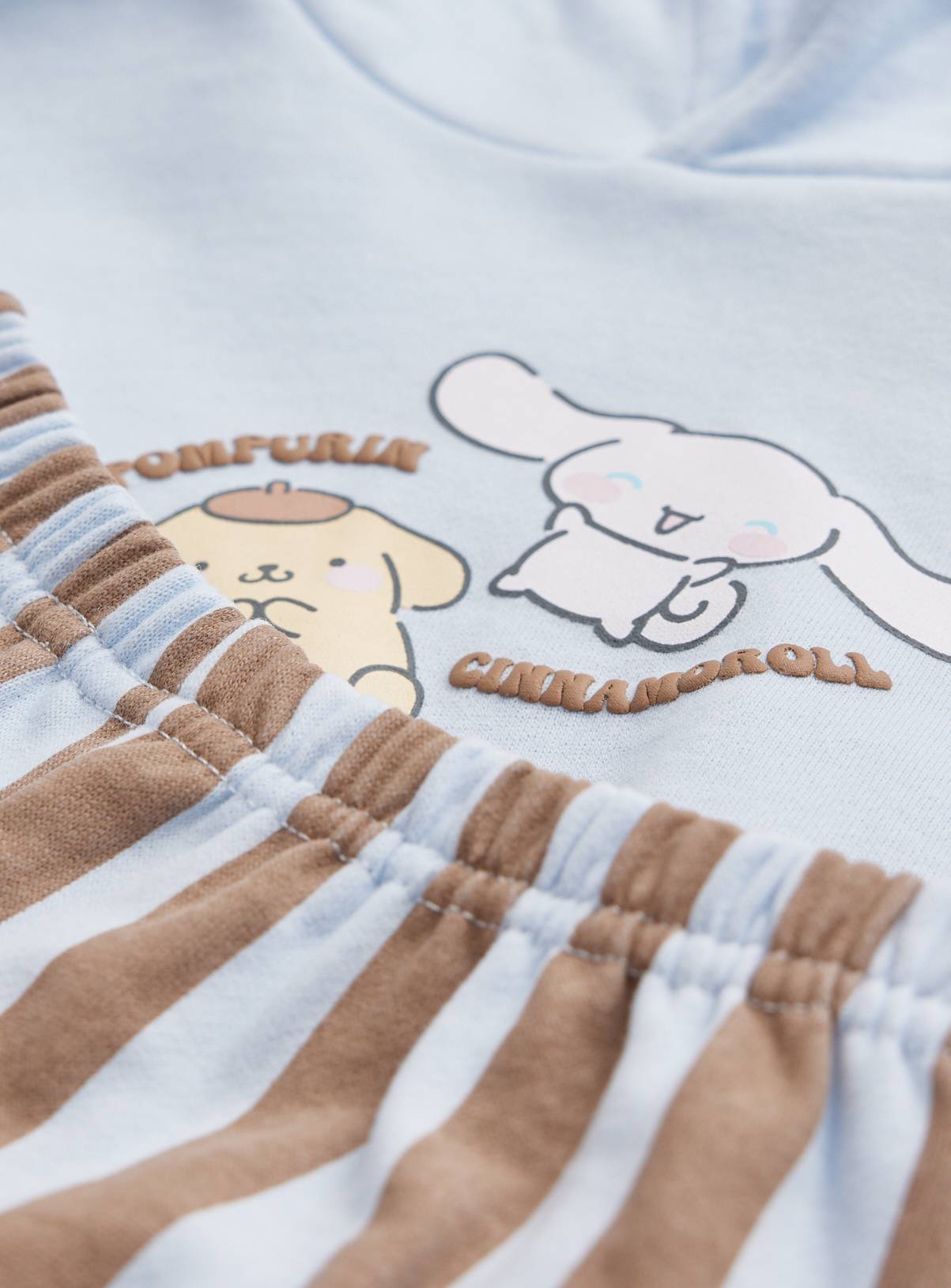 Light Blue Hello Kitty Cinnamon Roll Hoodie Set 12-18 months - Image 2